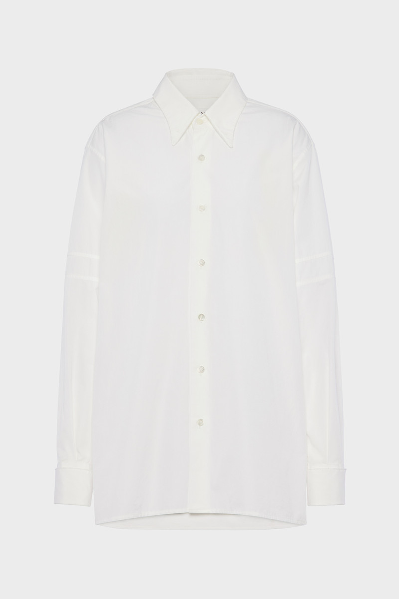 Cotton poplin shirt 1