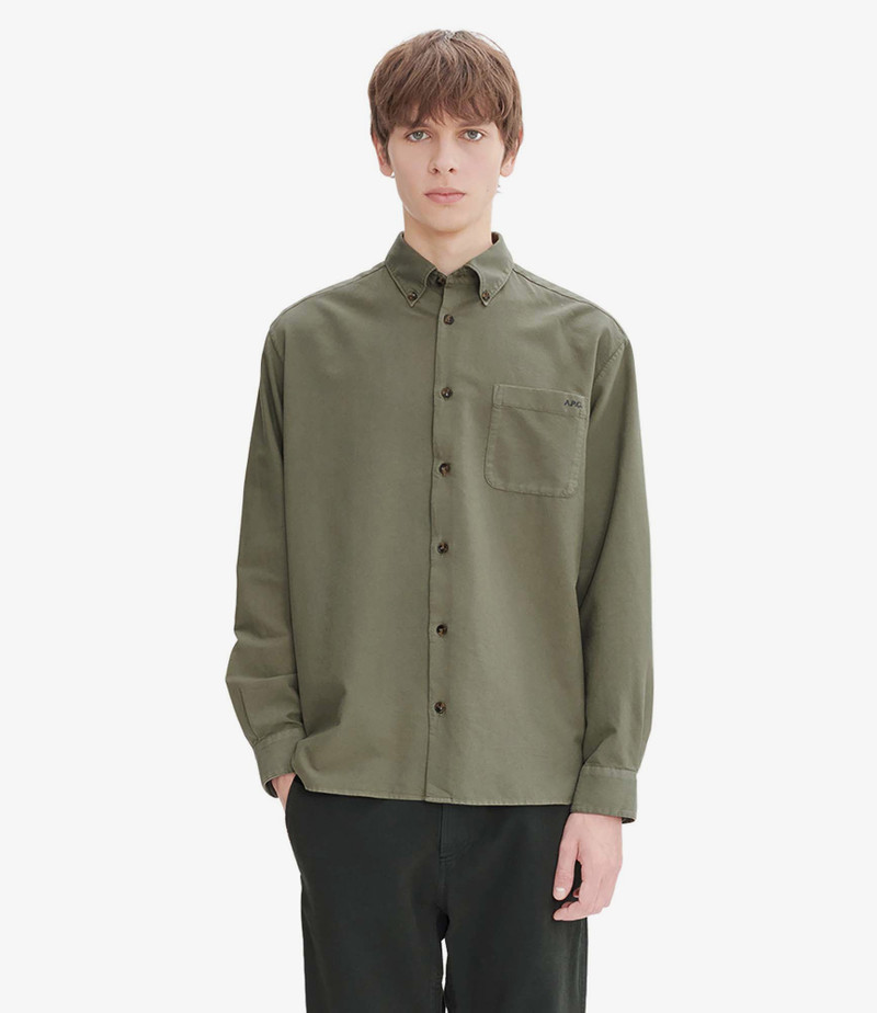 A.P.C. MATEO LOGO SHIRT outlook