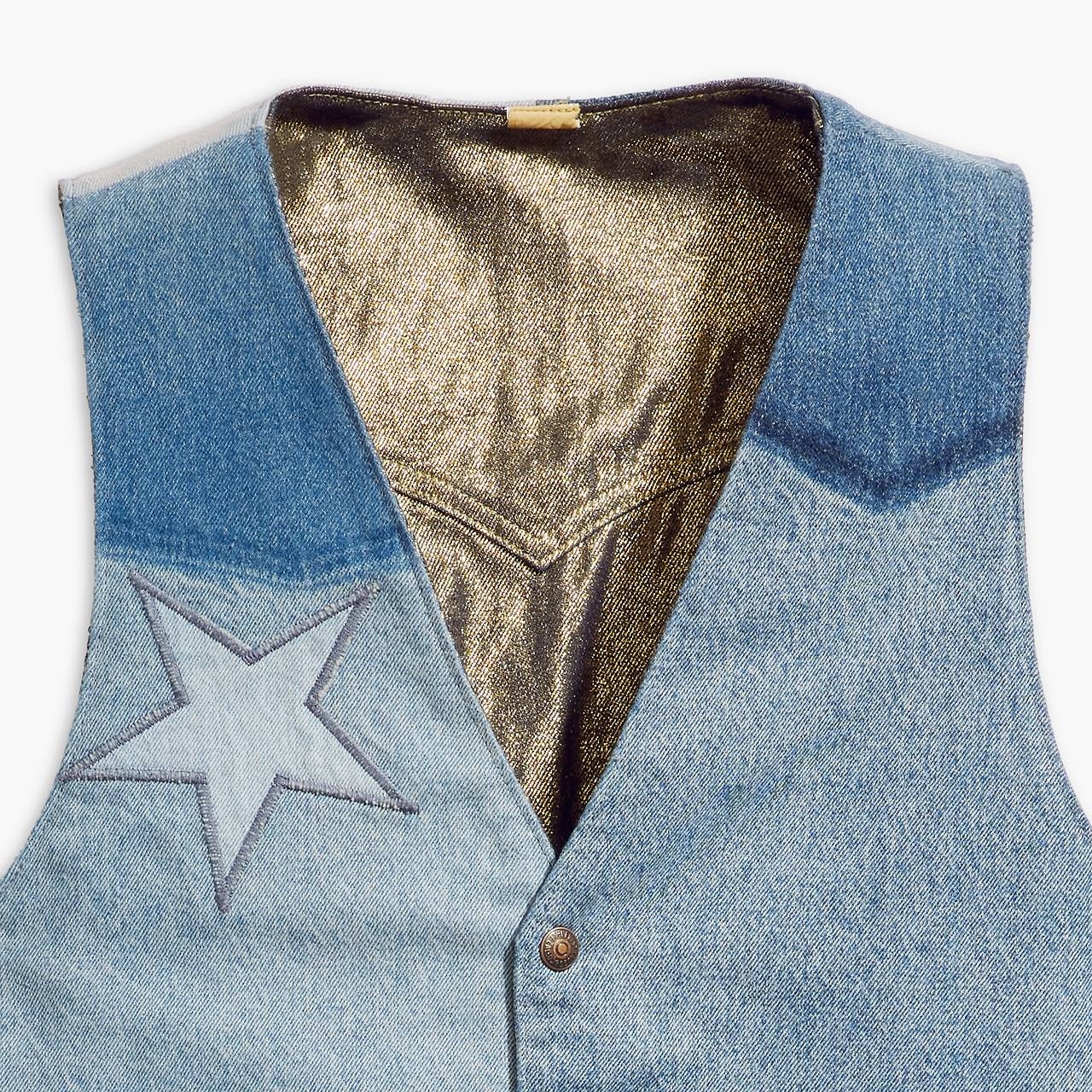 LEVI'S® PRIDE REVERSIBLE PATCHWORK VEST - 10