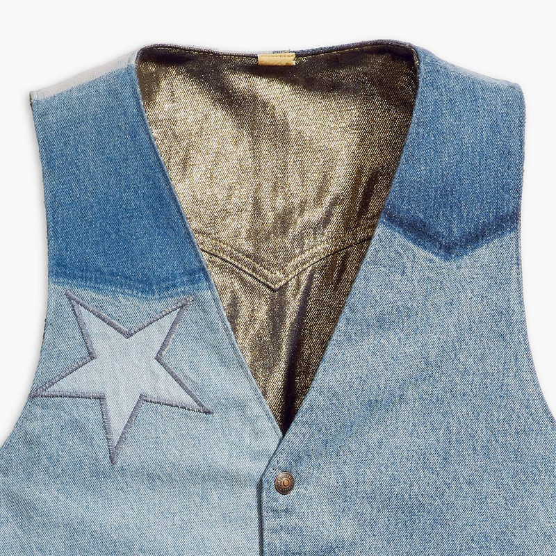 LEVI'S® PRIDE REVERSIBLE PATCHWORK VEST 10