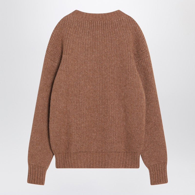 Saint Laurent Camel Beige Sweater Women - 2