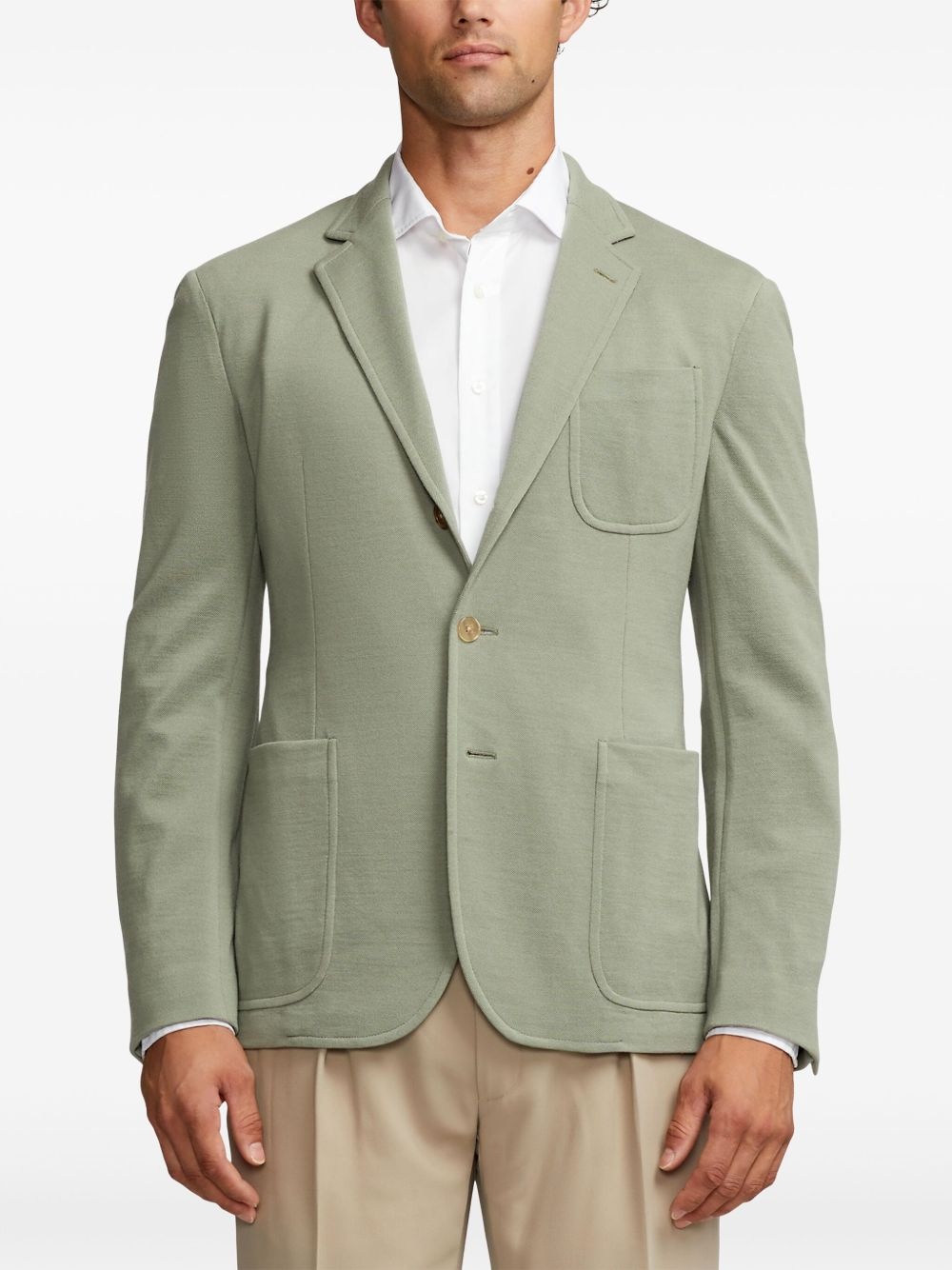 wool blazer - 3