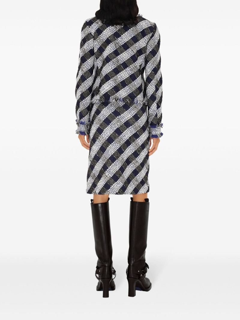 Check tweed skirt 4
