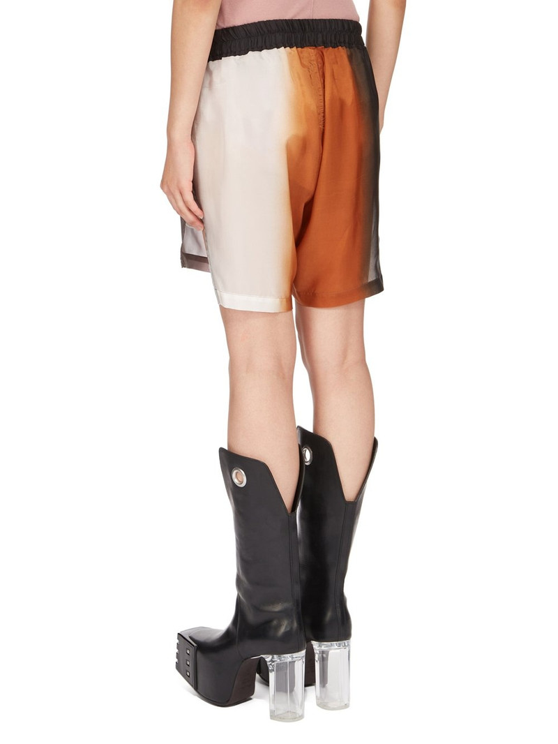 gradient-effect wide-leg shorts 3