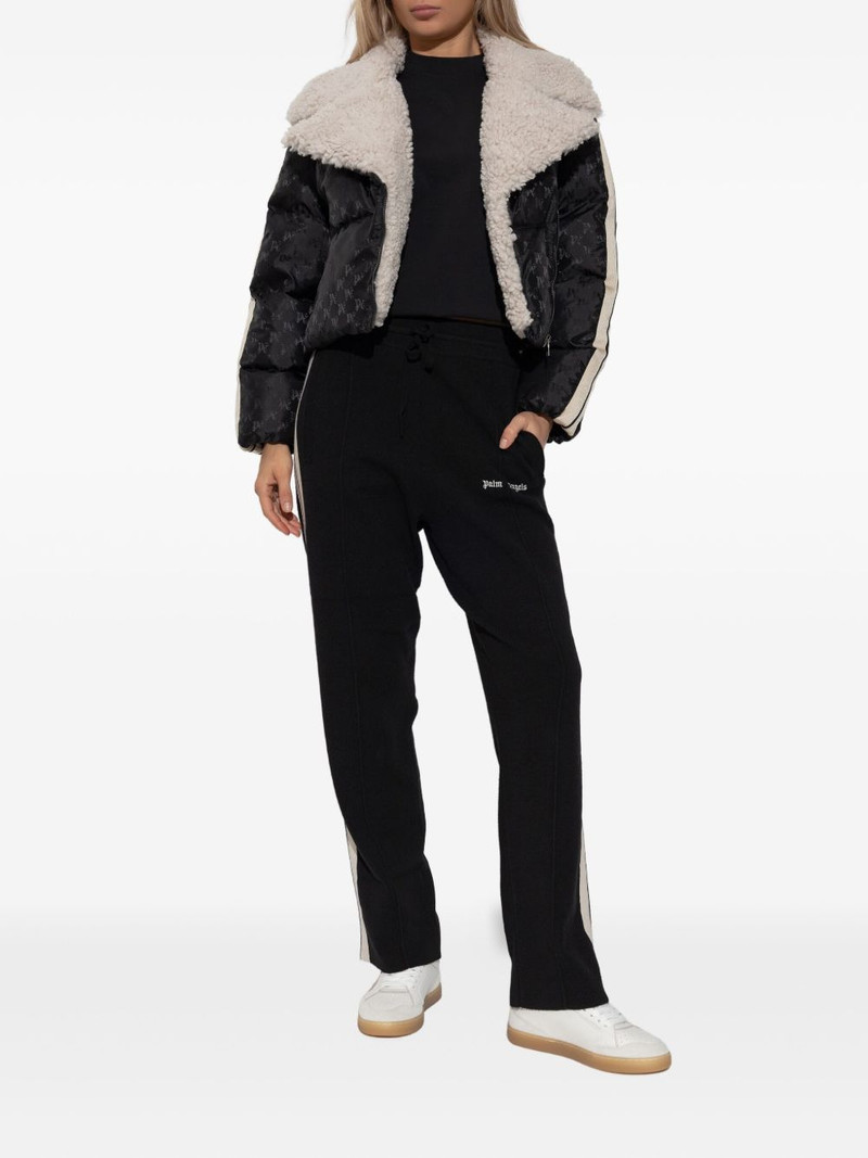 Palm Angels patterned faux-fur jacket outlook