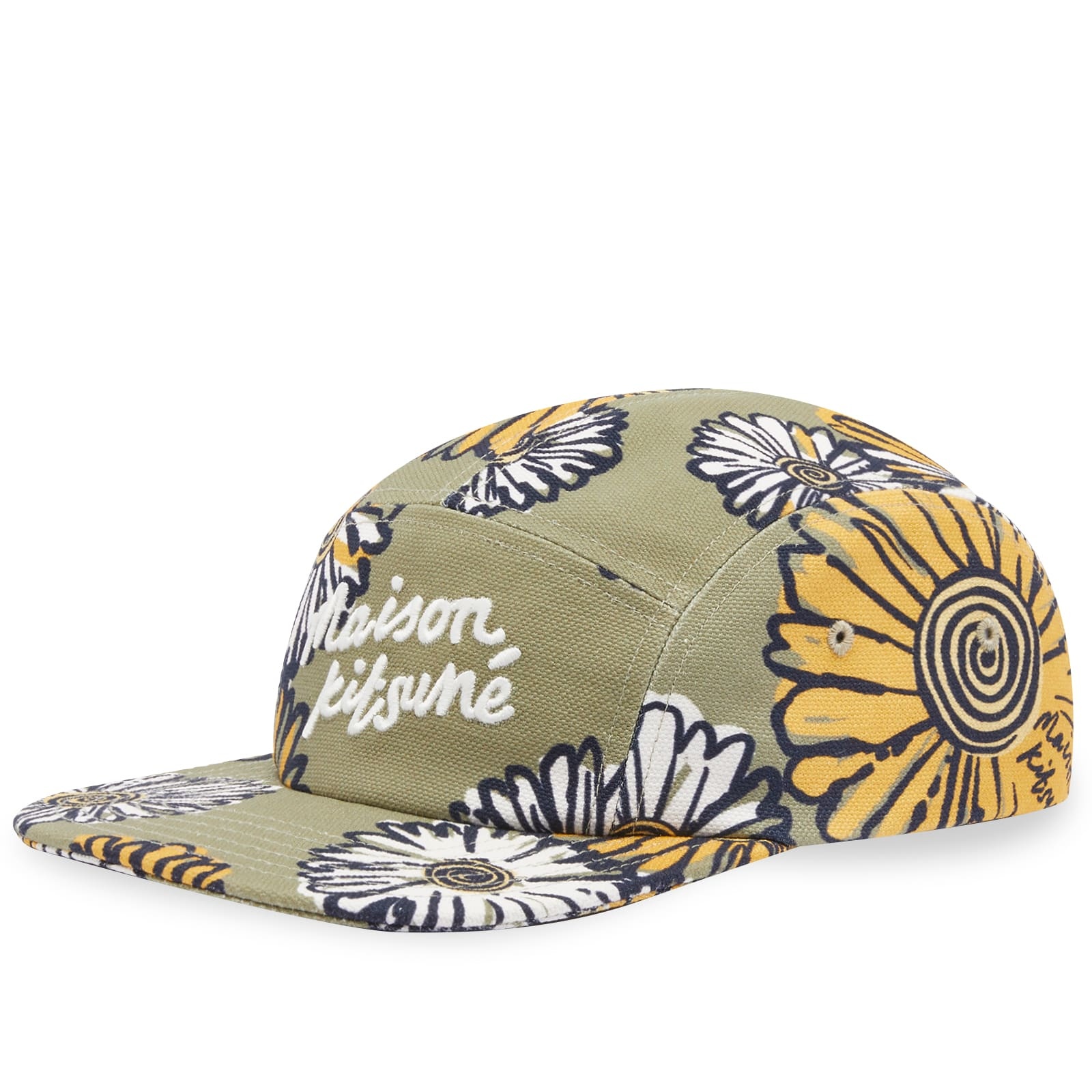 Maison Kitsune Floating Flowers Cap - 1