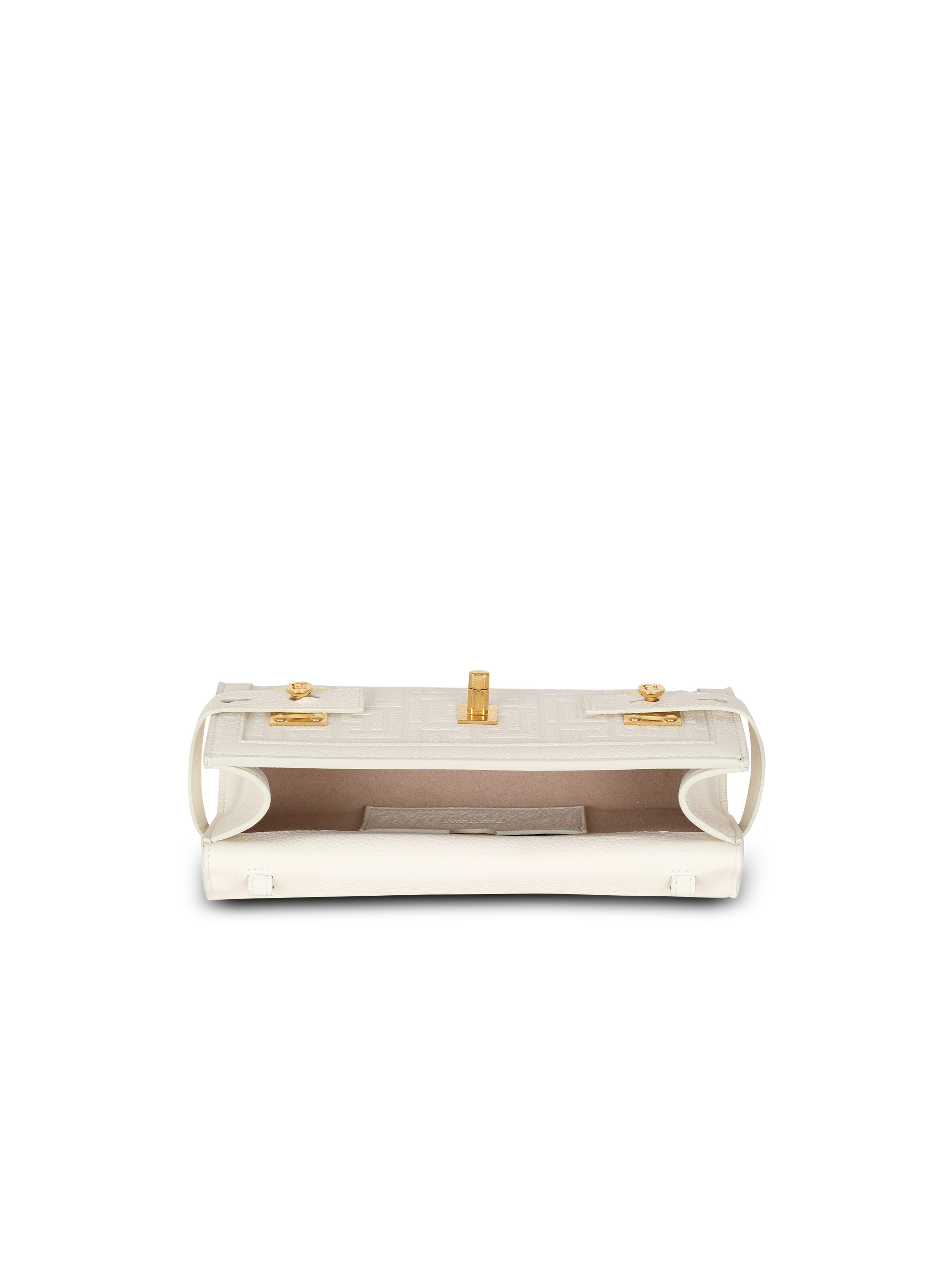 B-Buzz 23 monogrammed grained leather clutch 5