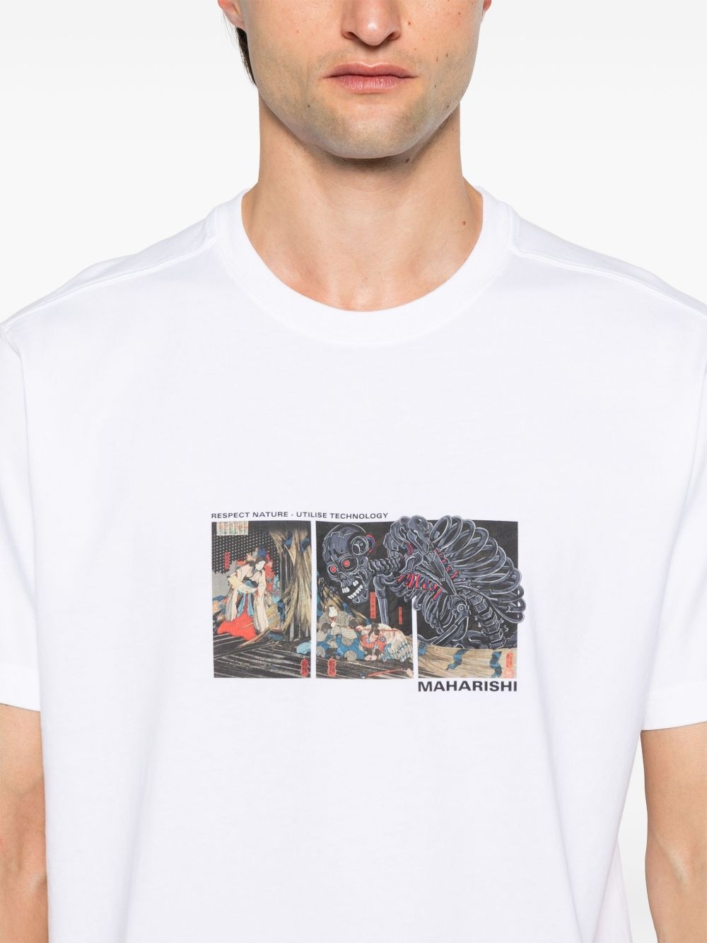 1395 Cyber Skeleton T-shirt - 4