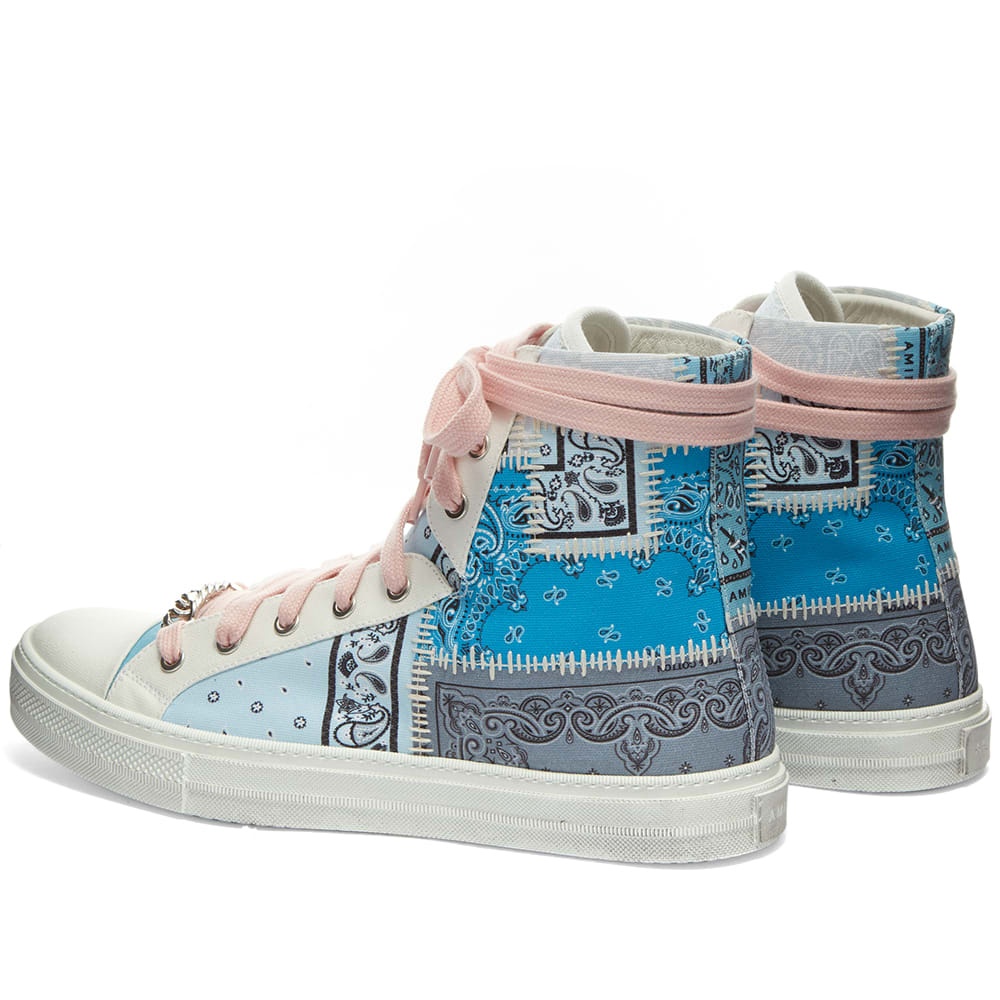 AMIRI Bandana Patchwork Hi Sunsets Sneaker - 3