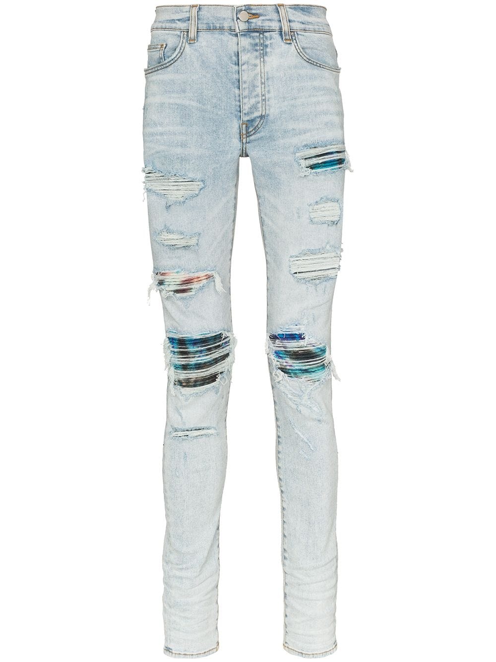 MX1 skinny distressed jeans - 1