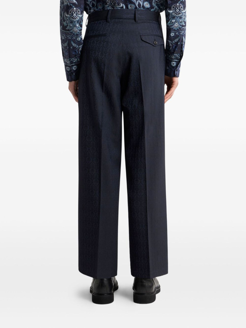 jacquard wool trousers 3