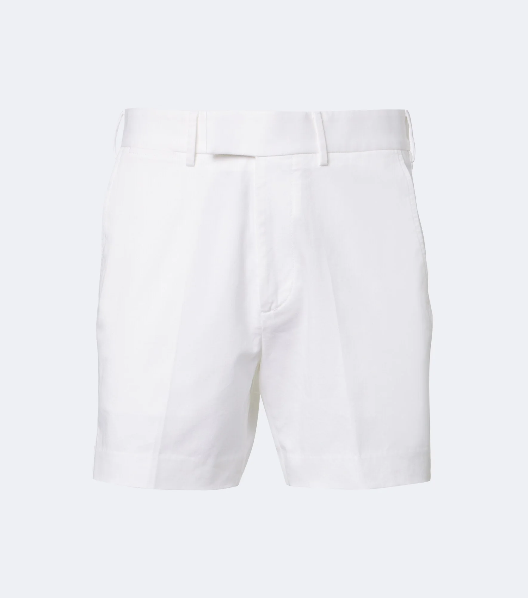 Cotton twill shorts - 1