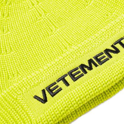 VETEMENTS VETEMENTS Logo Beanie outlook