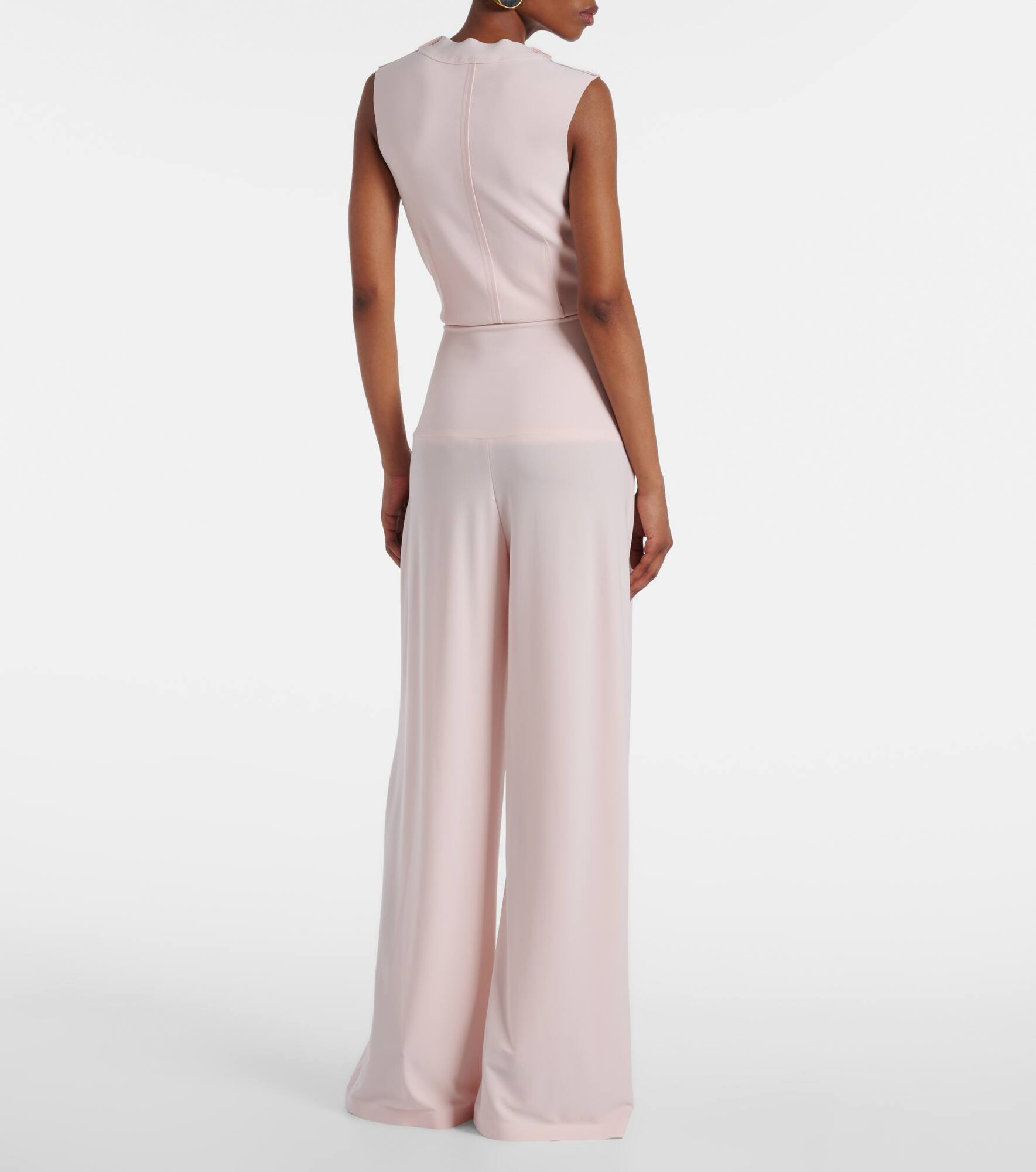 High-rise wide-leg pants - 3