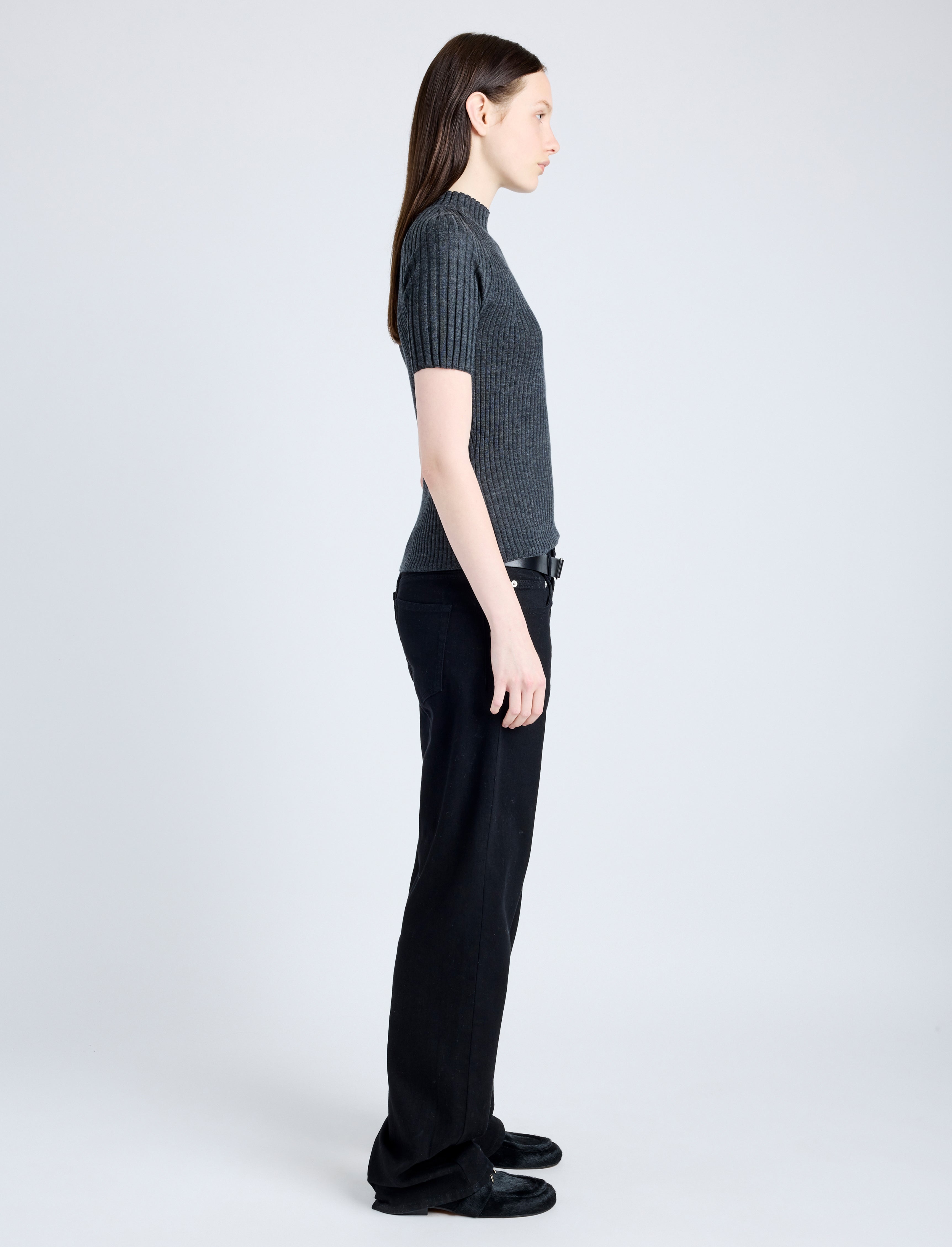Jaden Top in Superfine Merino Silk - 4