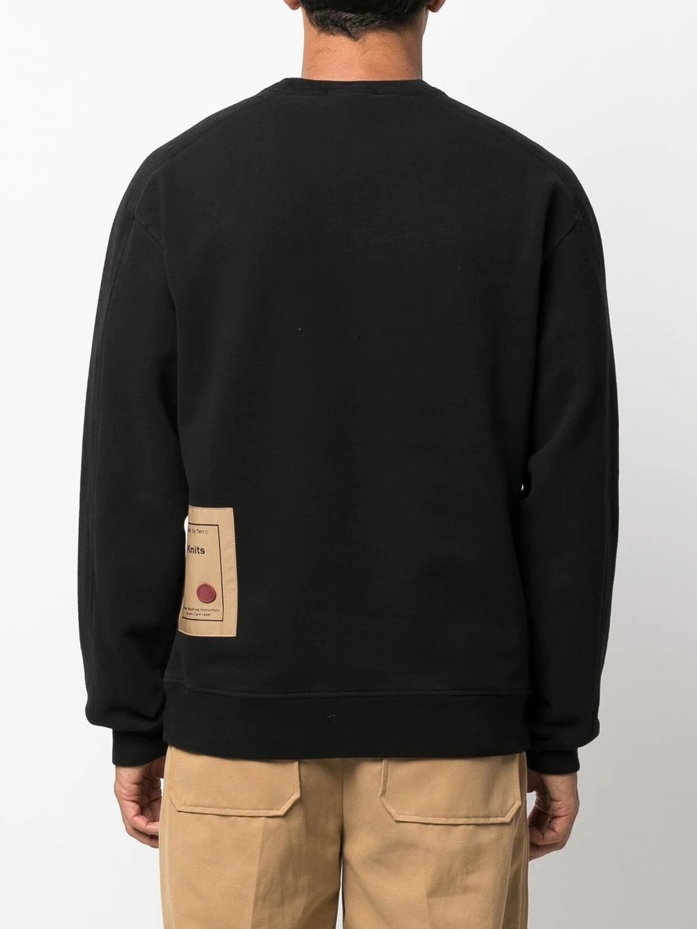 crewneck cotton sweatshirt - 4