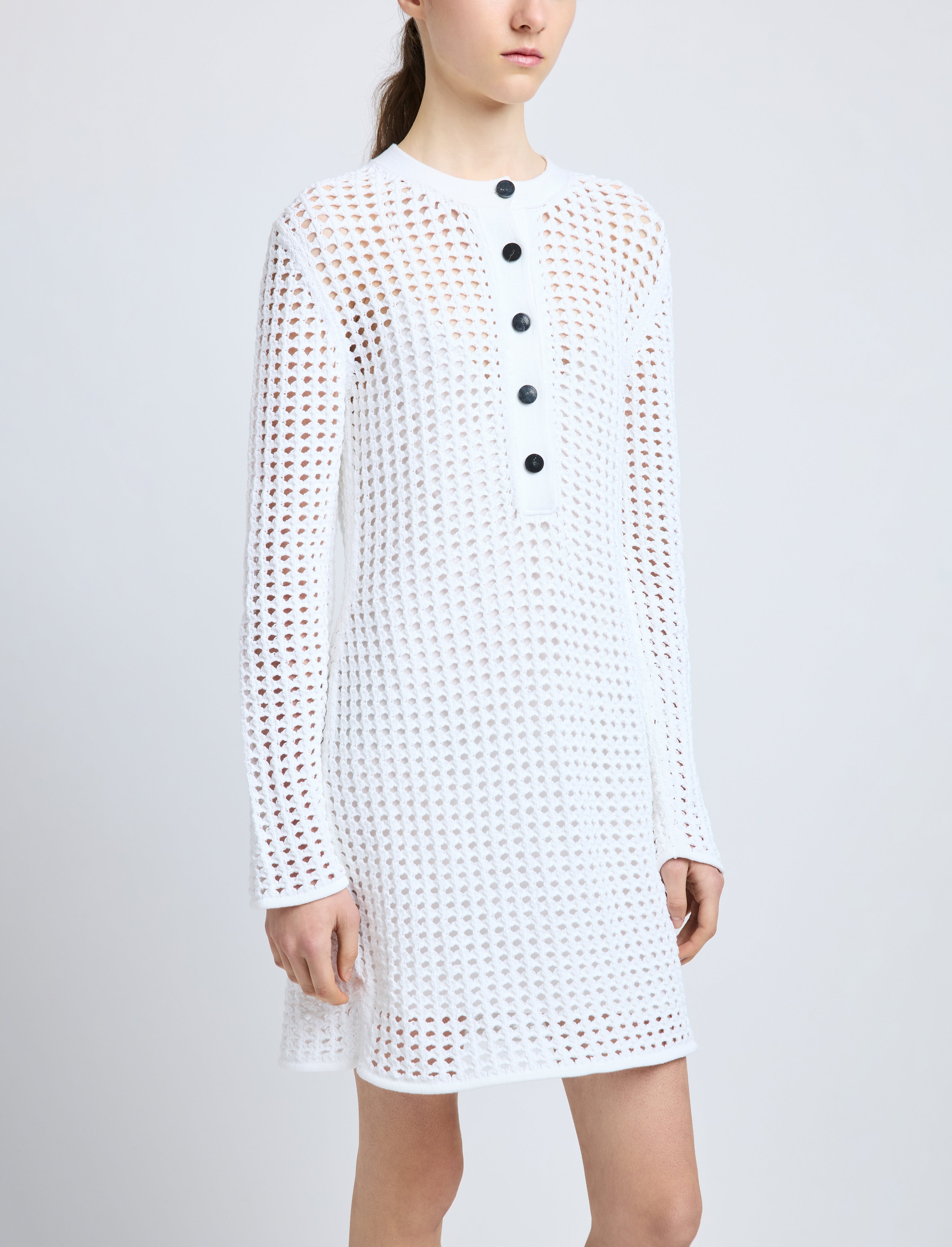Micah Dress in Open Crochet - 5
