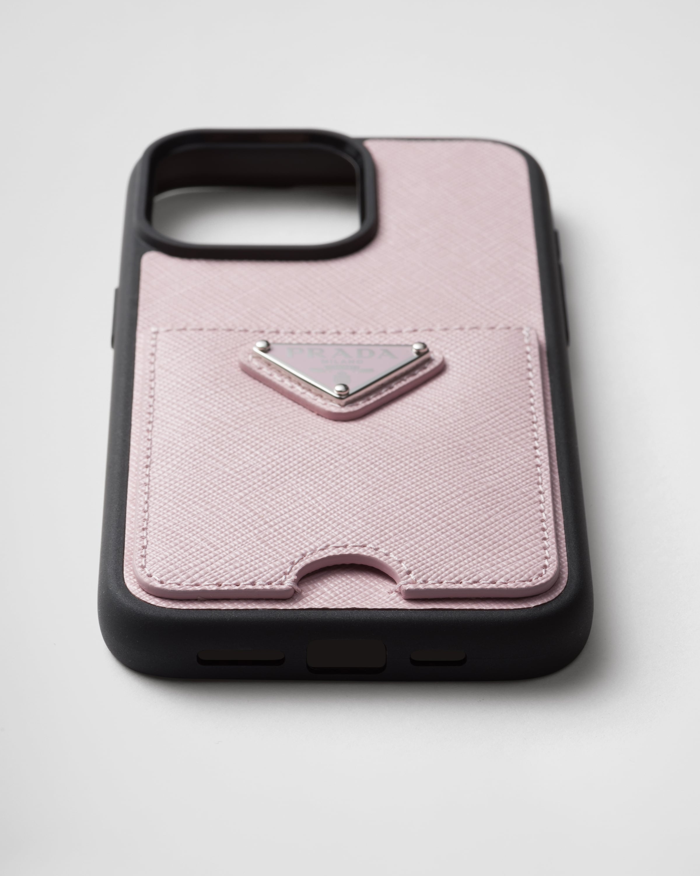 Saffiano leather cover for iPhone 15 Pro Max - 2