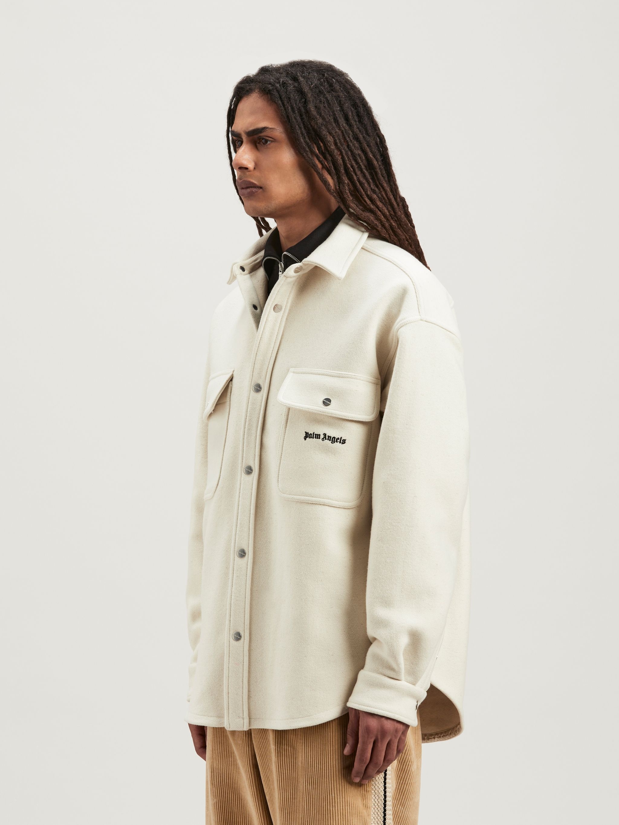Pocket Logo Overshirt - 4