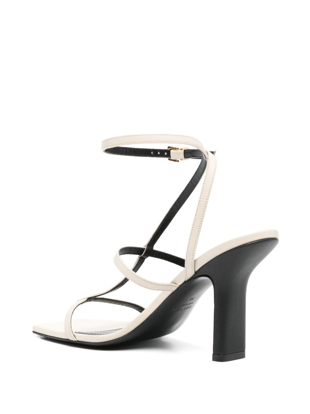 95mm leather sandals - 3
