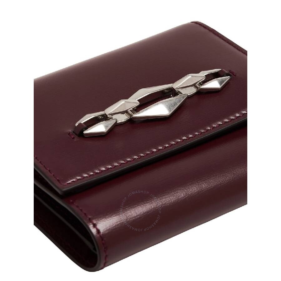 Jimmy Choo Marinda Diamond -Chain Leather Wallet - 3