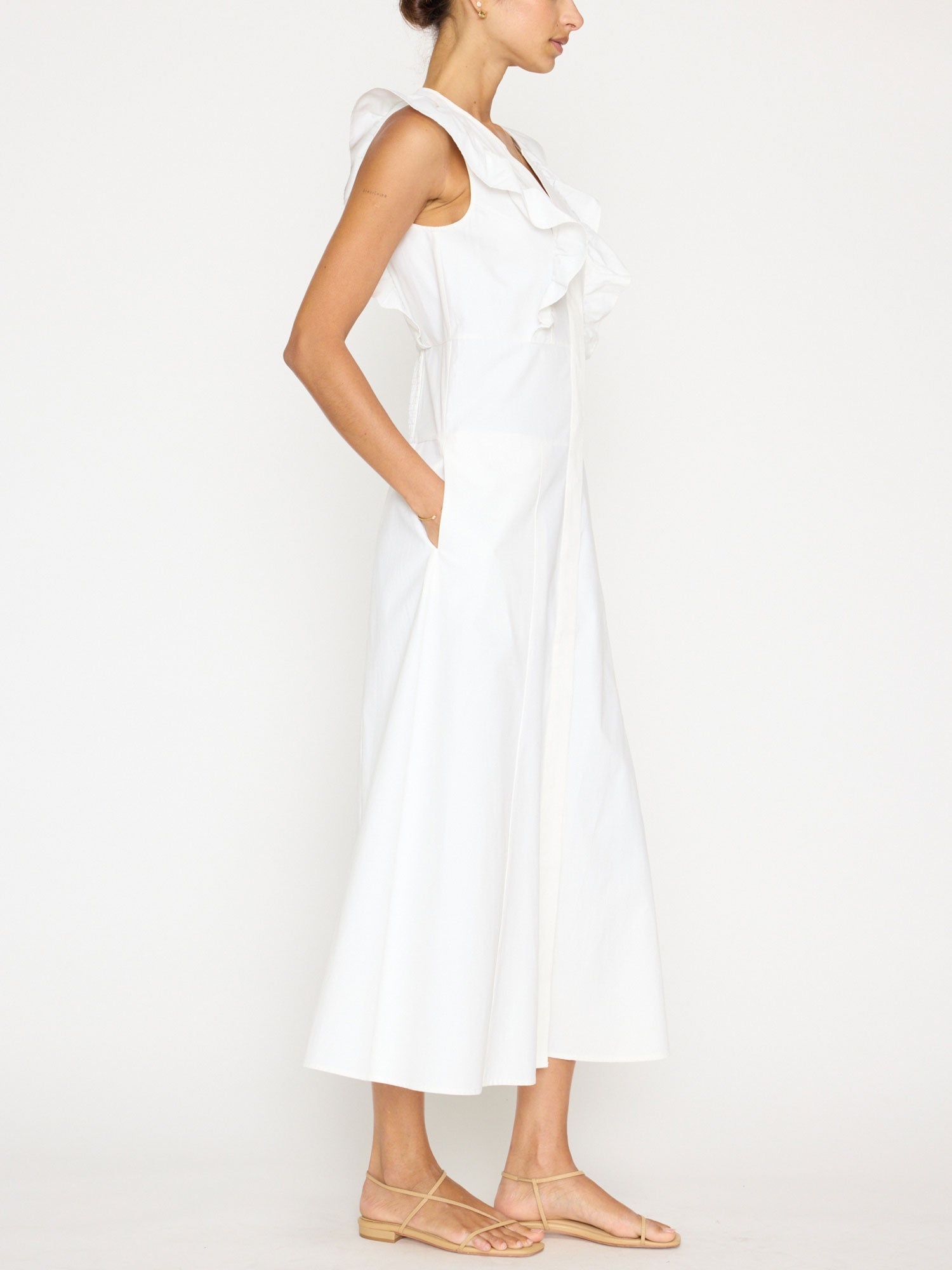 The Aurora Ruffle Dress - 4