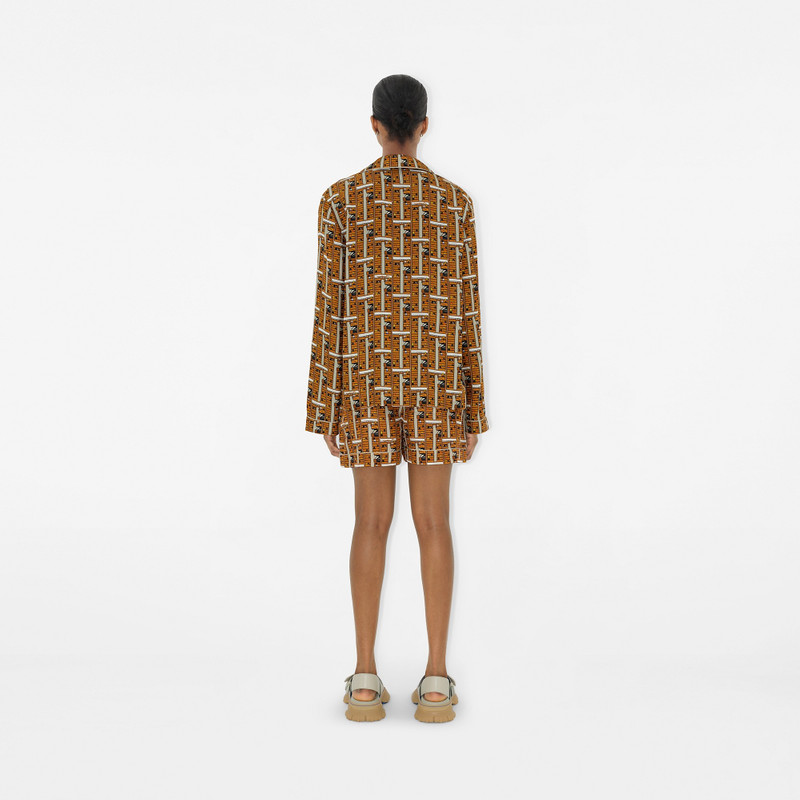 Bus Silk Pyjama Shirt 4