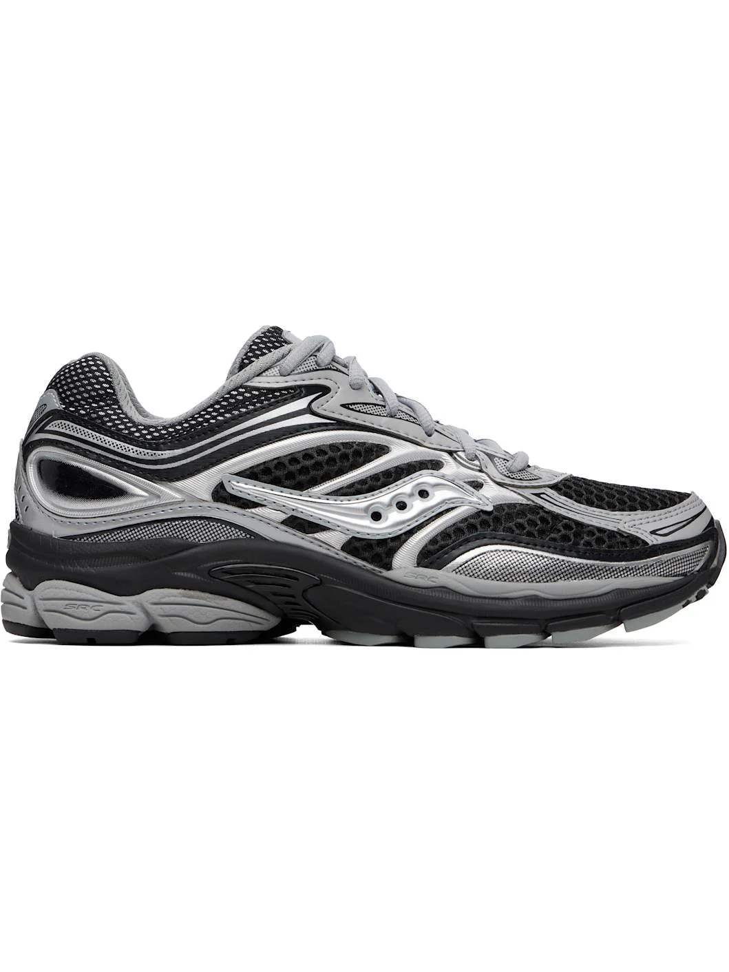 Black & Silver ProGrid Omni 9 Sneakers - 1