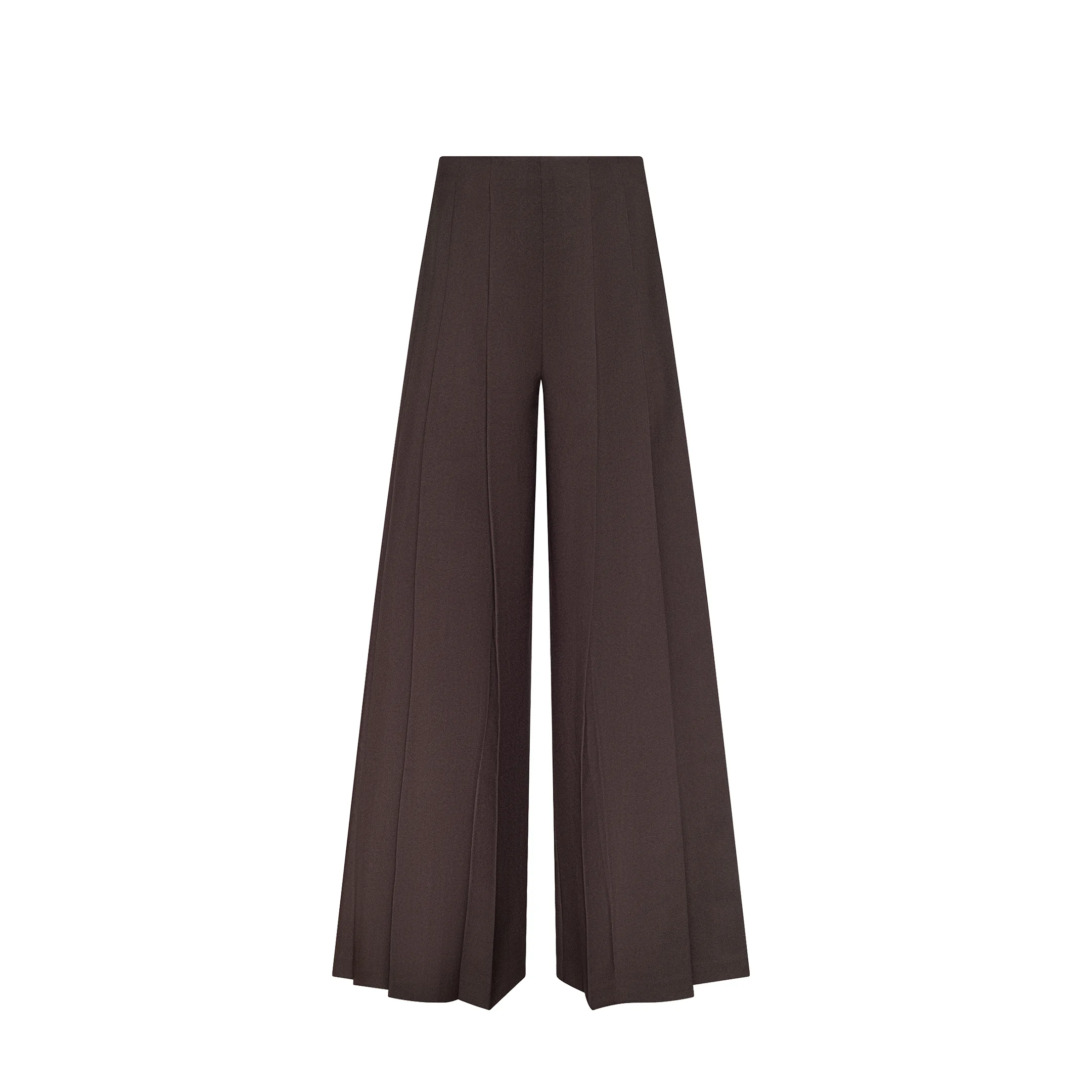 Nova Pleated Wide-Leg Pant - 1