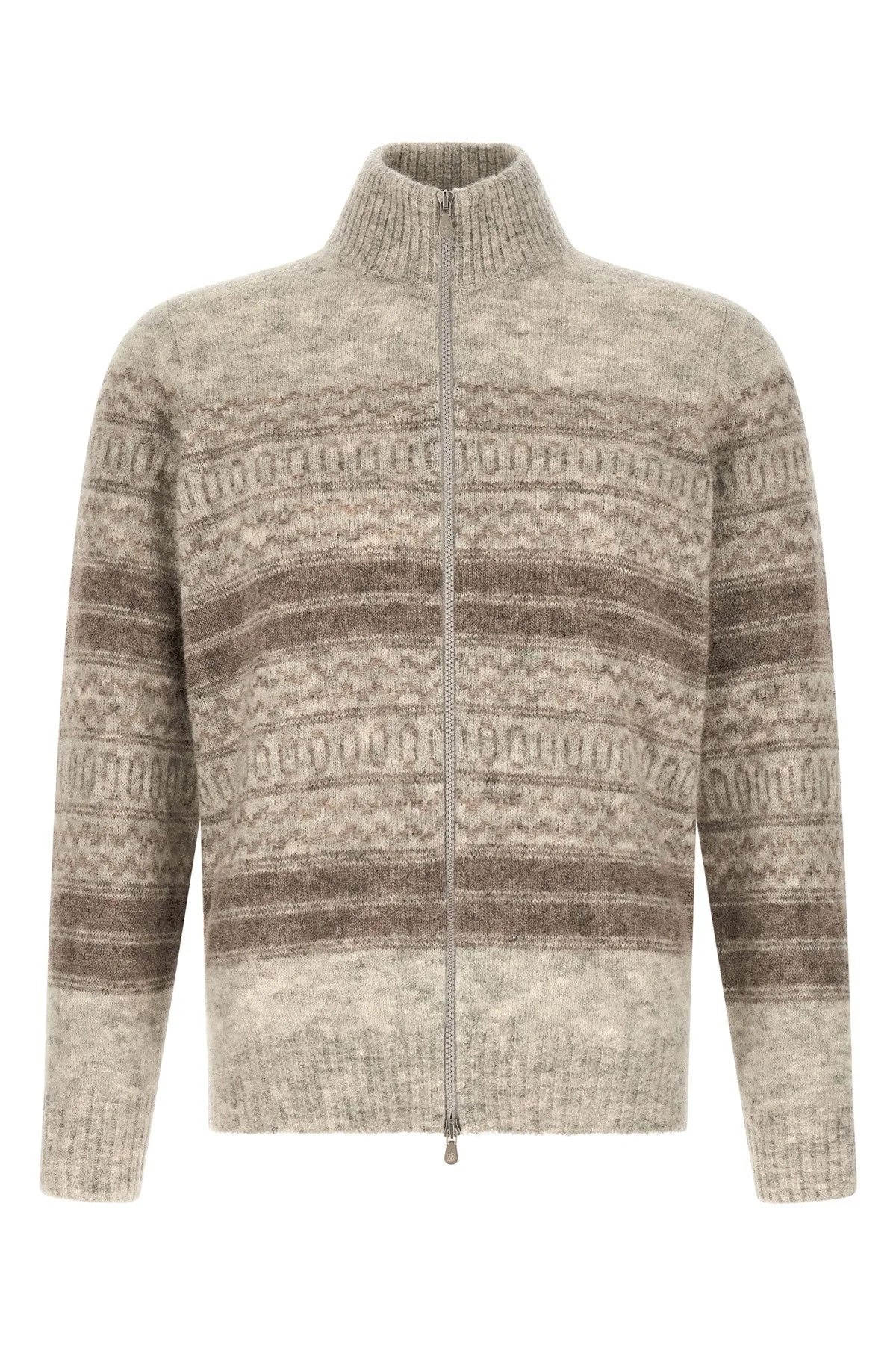 'Nordic Jacquard' Cardigan - 1