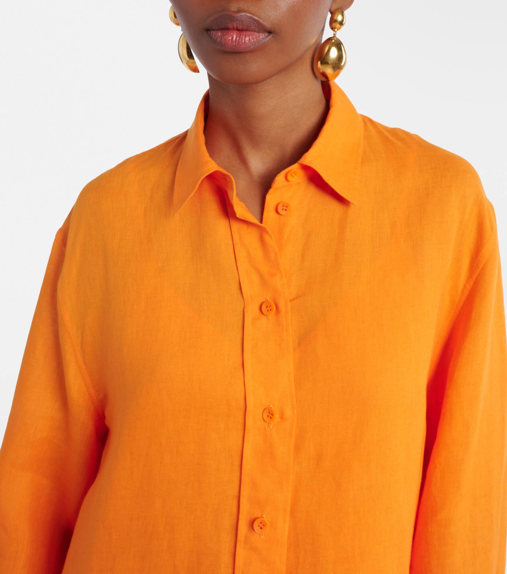 Mignonette linen shirt - 4