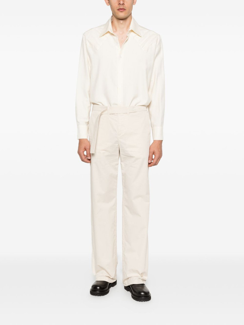 RIER belted suit trousers outlook
