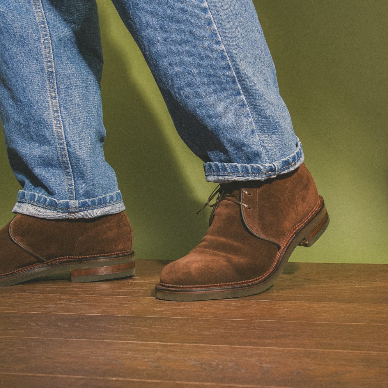 Uplands - Sepia Janus Calf Suede - 2