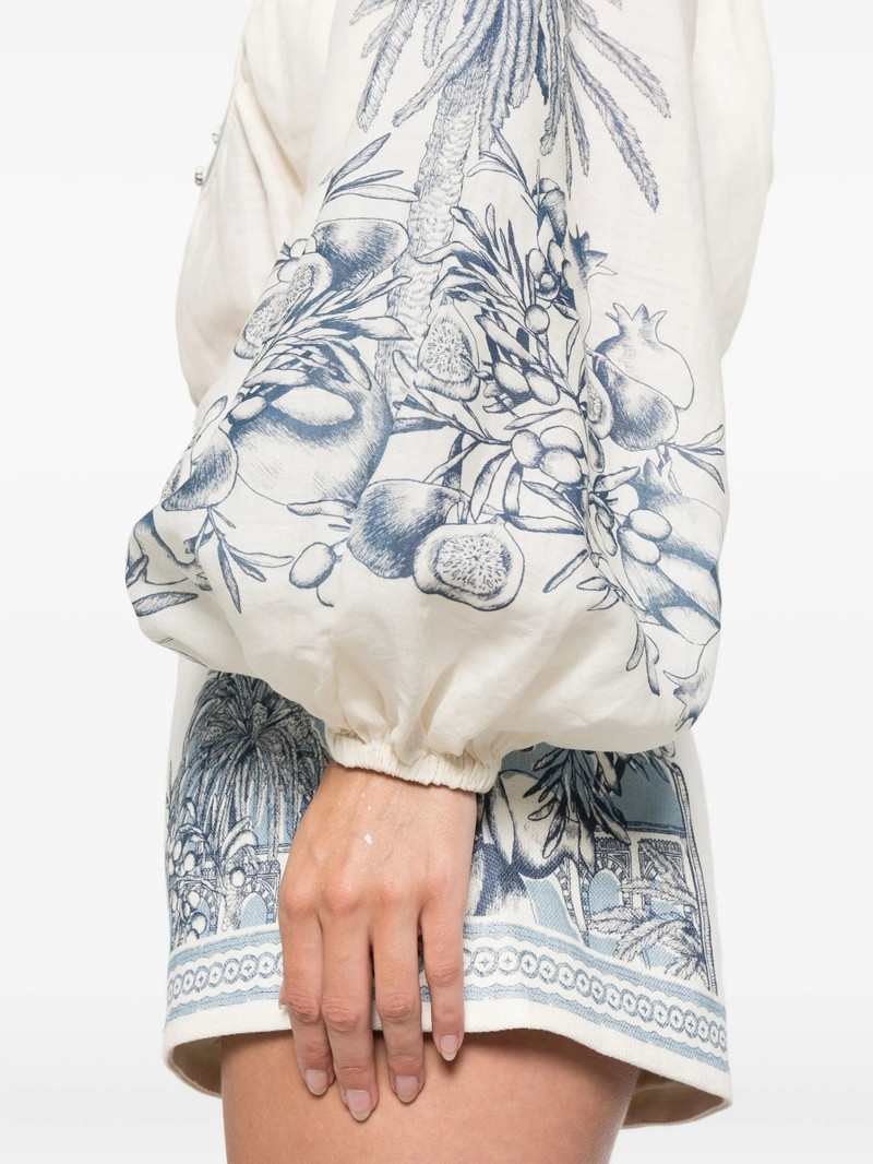 ALÉMAIS Alemais VILLA ROMANTICA BLOUSE outlook