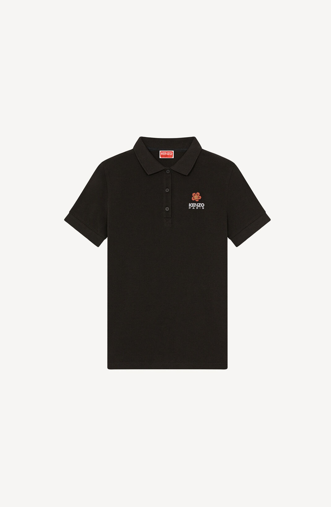 'BOKE FLOWER' Crest polo shirt - 1