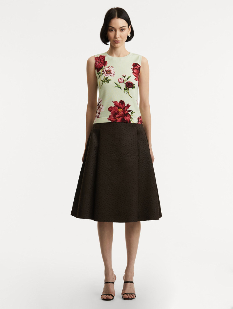 PEONY PRINTED TANK 3