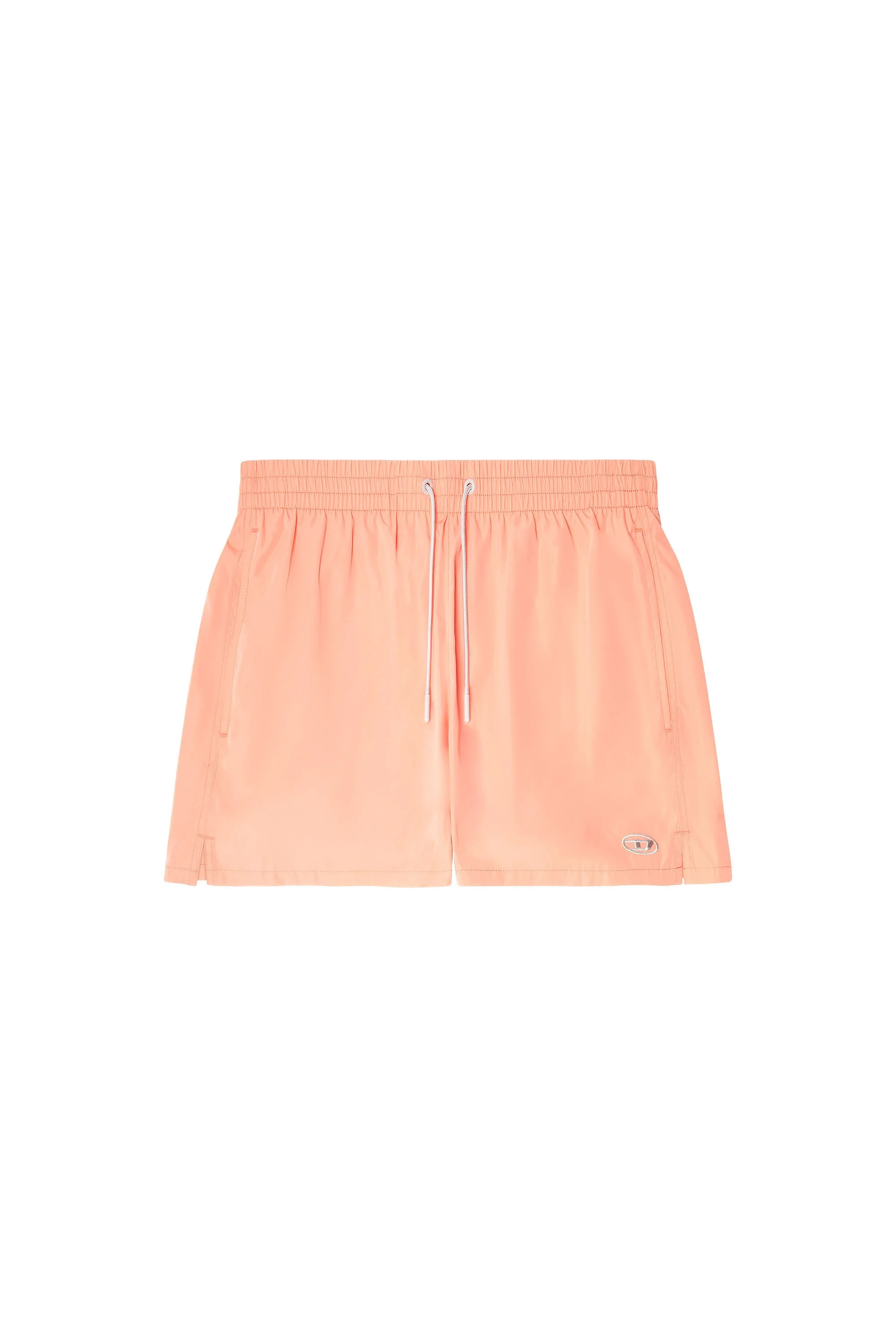 SWIM SHORTS WITH METALLIC OVAL D LOGO - 1