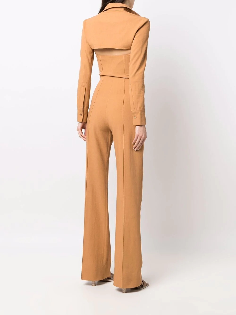 cut-out detail jumpsuit - 4