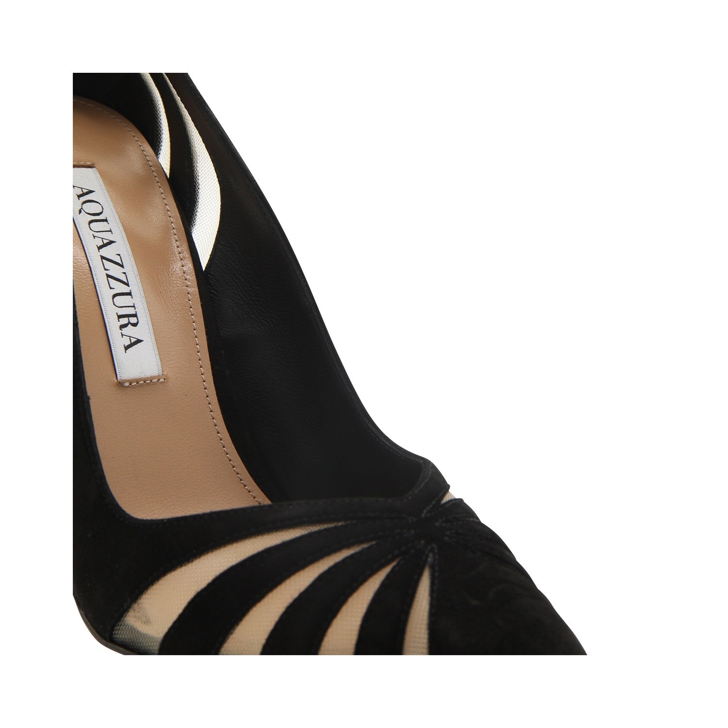 パンプス BLACK LEATHER THE SPY PUMP 105 The Spy Pump 105 BLACK Aquazzura@ Official