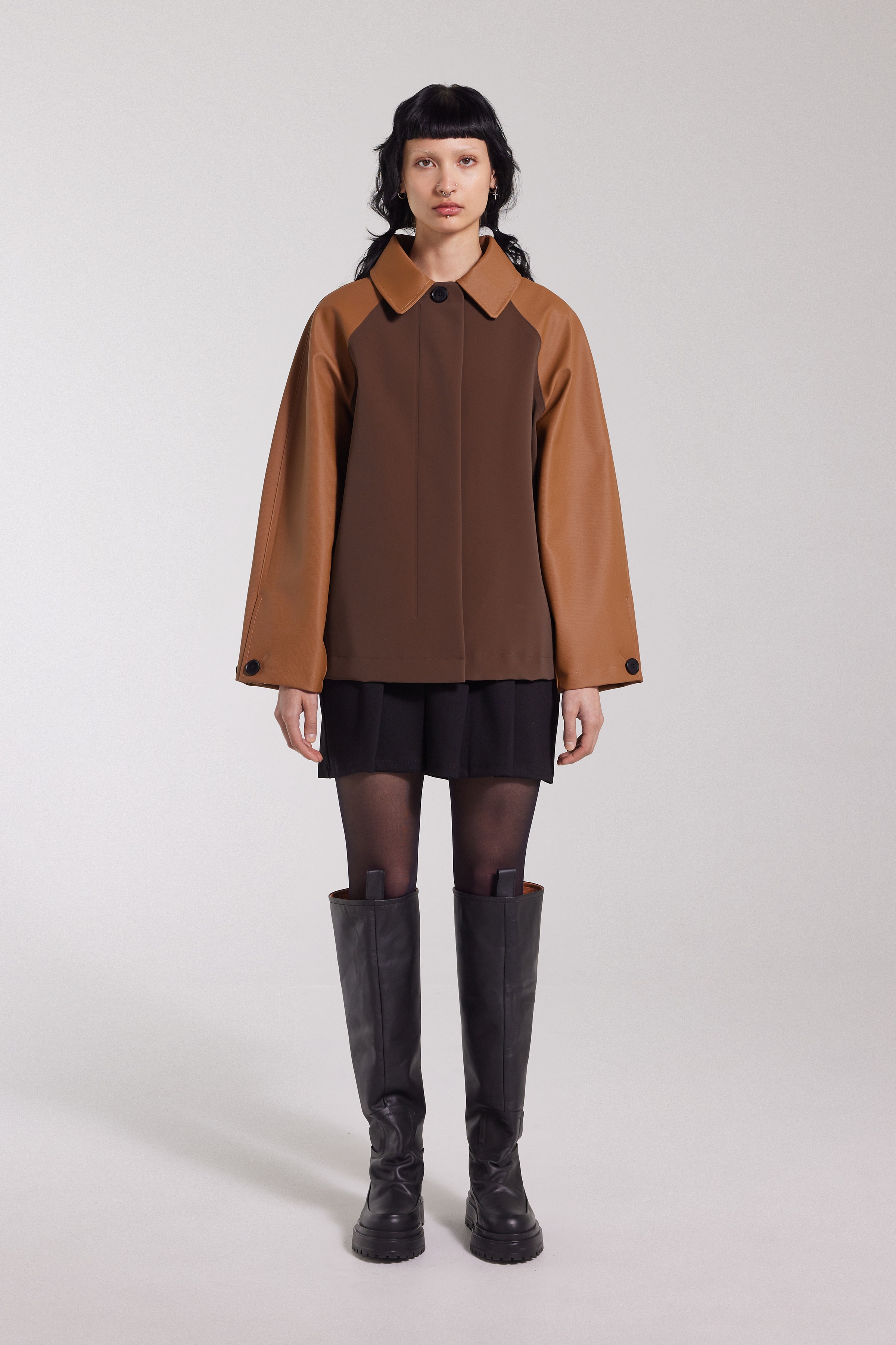 Bandhagen Raincoat Cognac - 6
