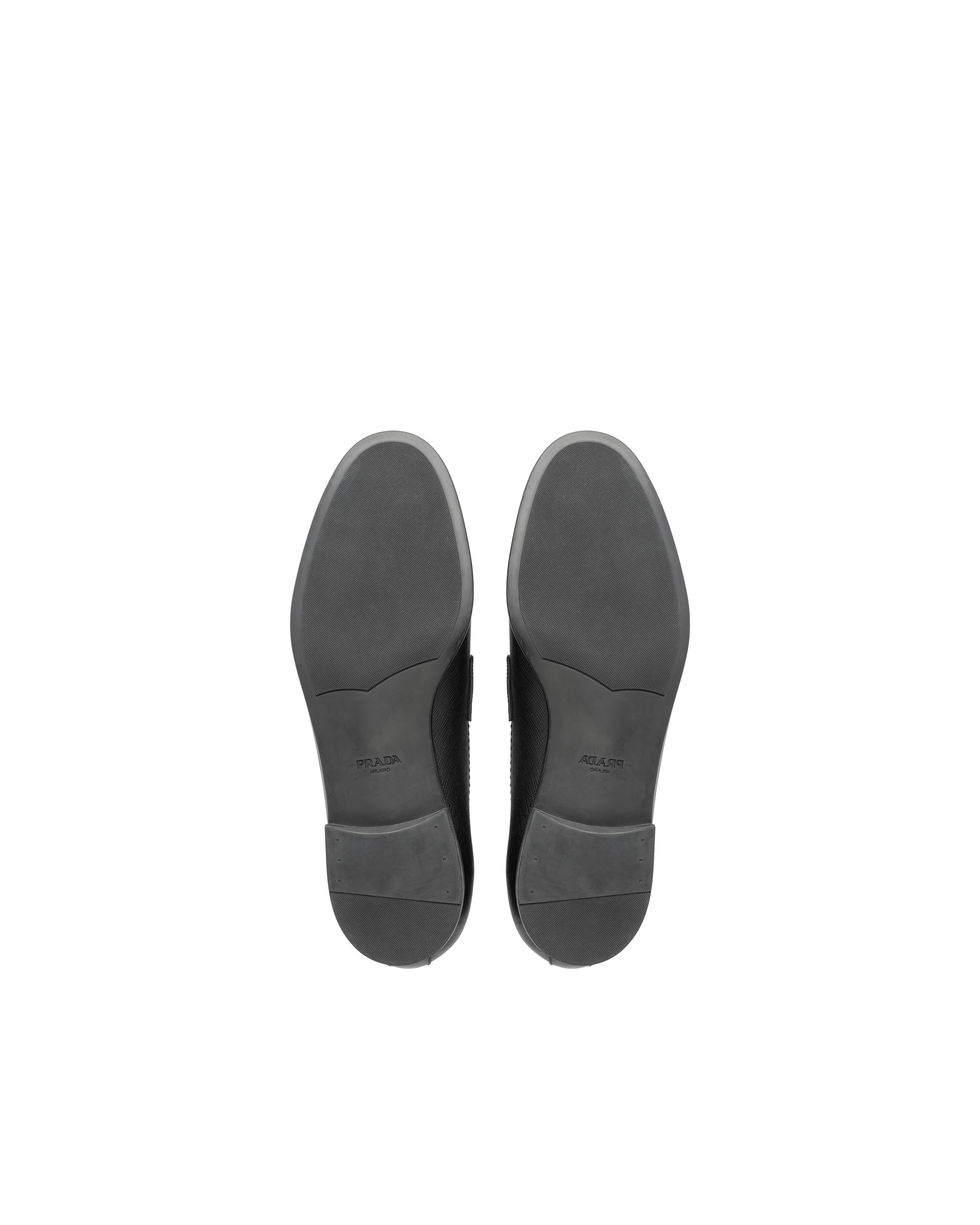 Saffiano leather loafers - 5