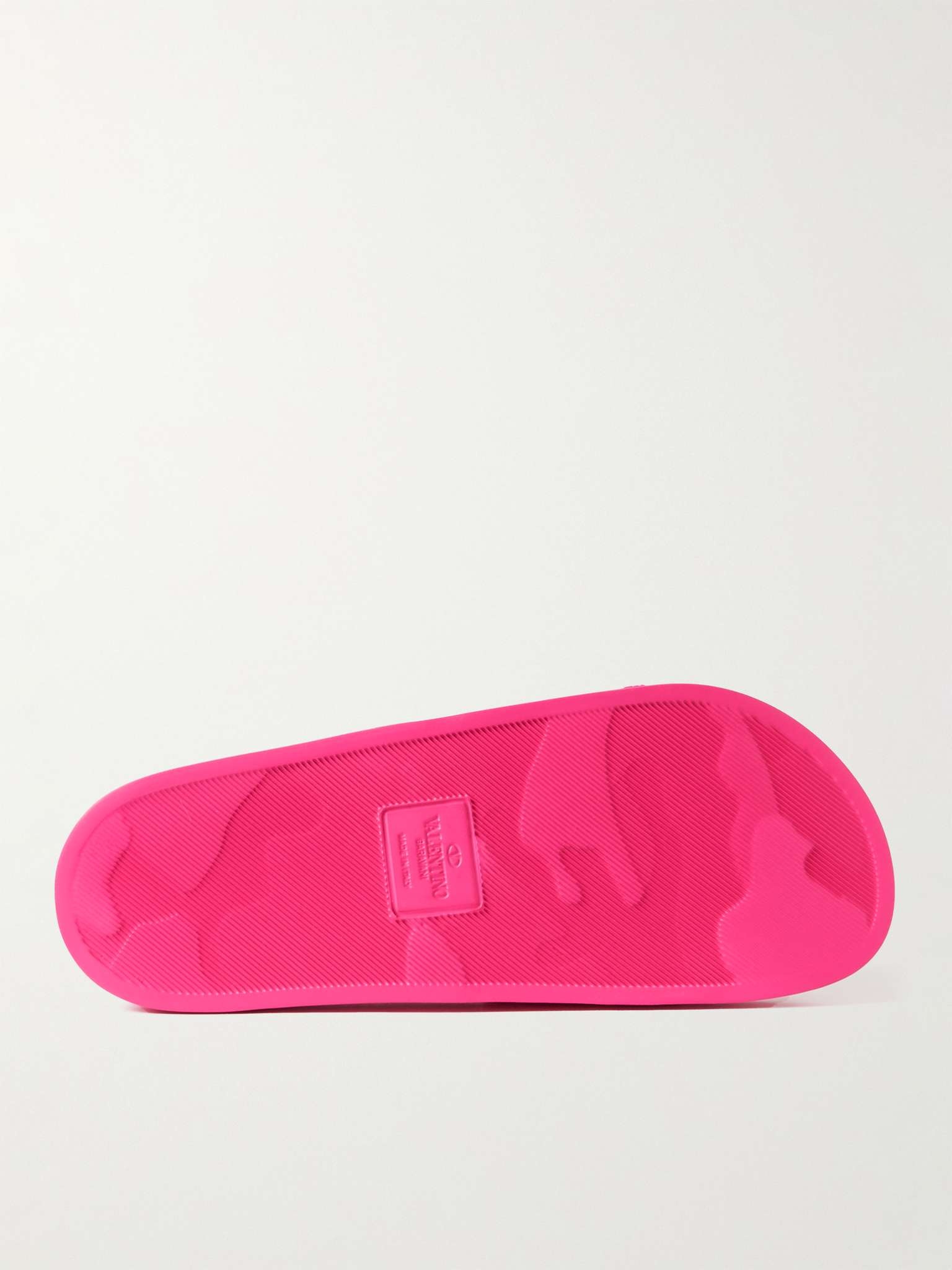 Valentino Garavani Logo-Embossed Rubber Slides - 6