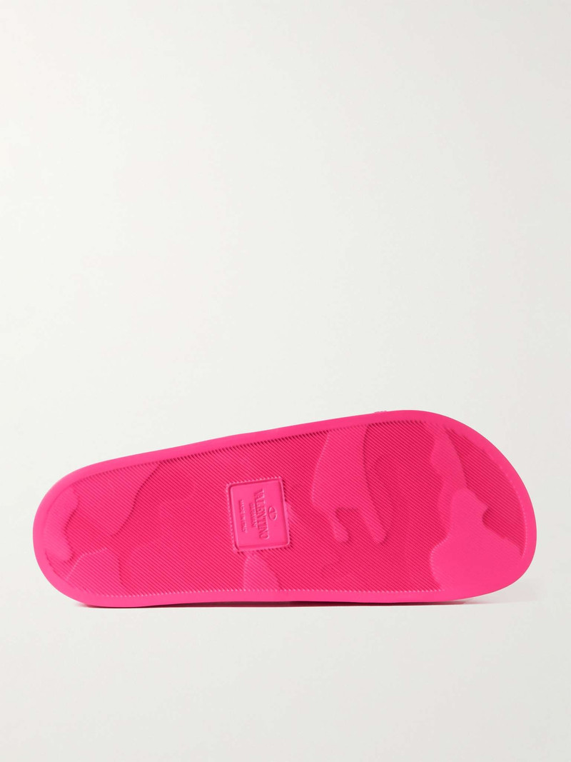 Valentino Garavani Logo-Embossed Rubber Slides 6