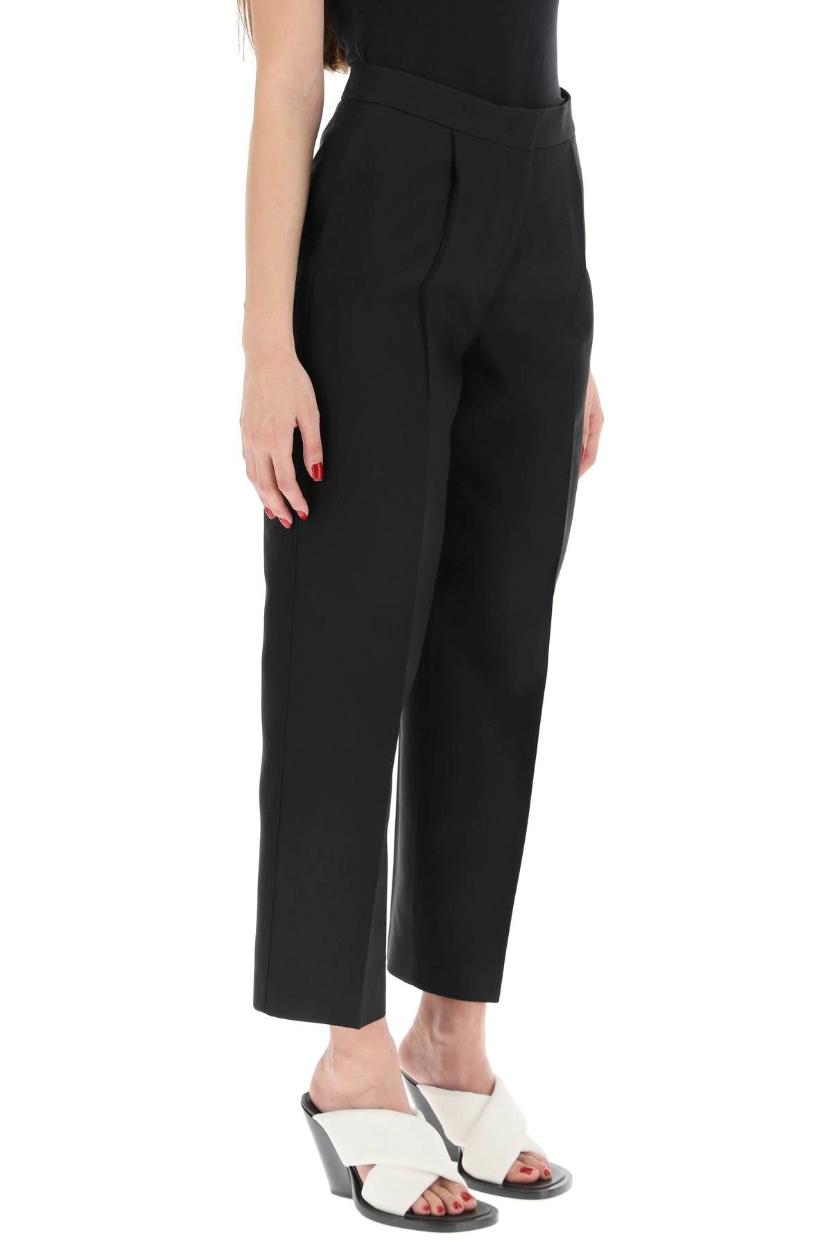 GABARDINE TAILORED TROUSERS - 3