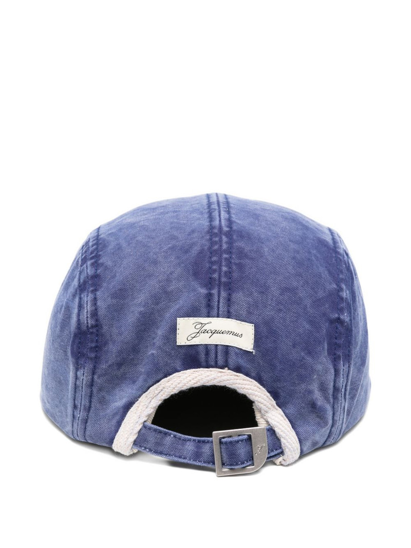 JACQUEMUS cursive-logo cap outlook