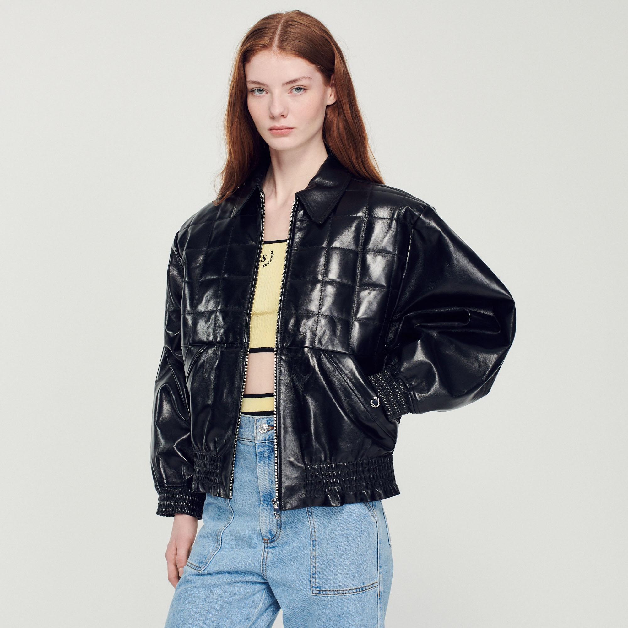 Smooth leather jacket - 5