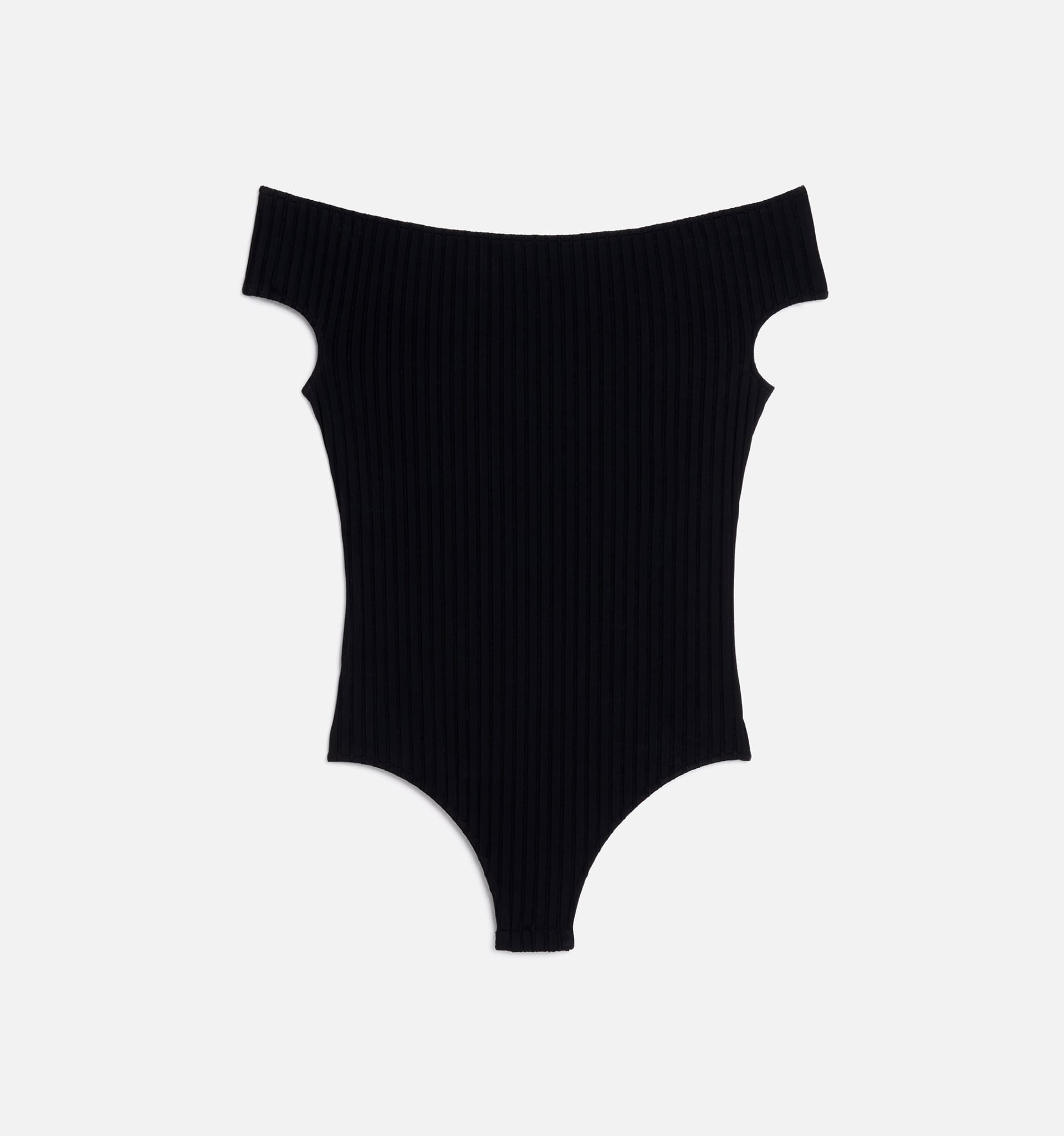 Bare Shoulder Bodysuit - 5