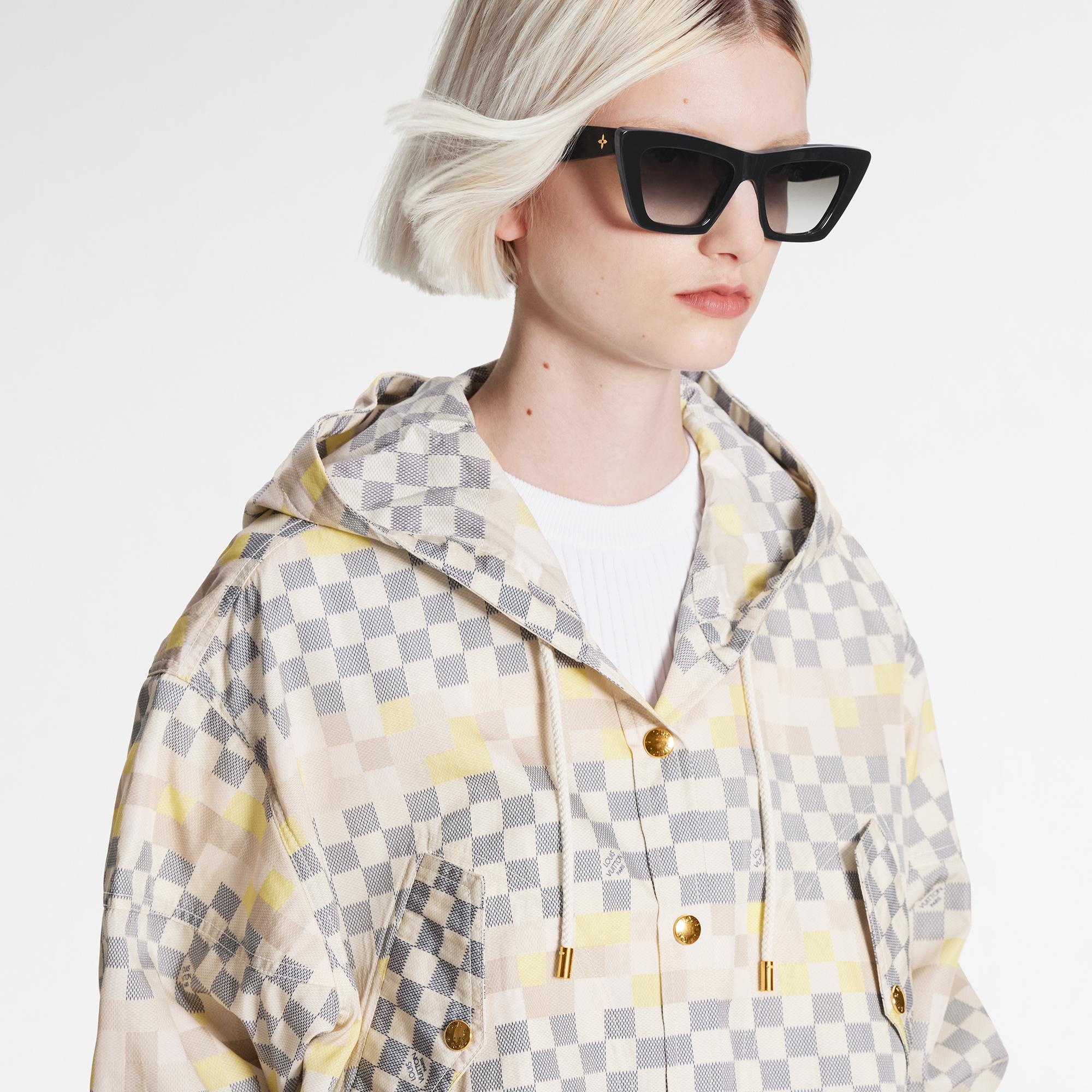 Pixel Damier Parka - 4