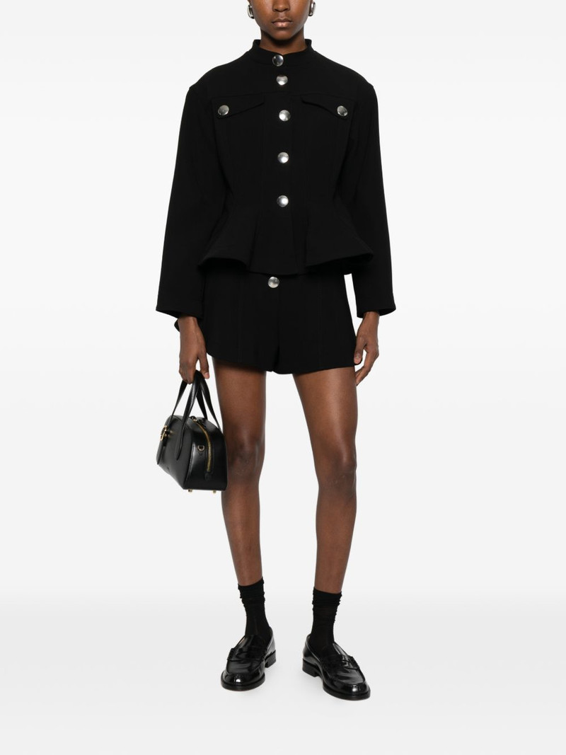 Sandro peplum-hem jacket outlook