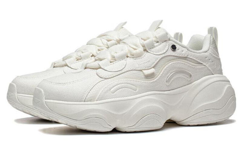 Li-Ning (WMNS) Li-Ning Mia Retro Dad Shoes 'White' AGCT126-1 outlook